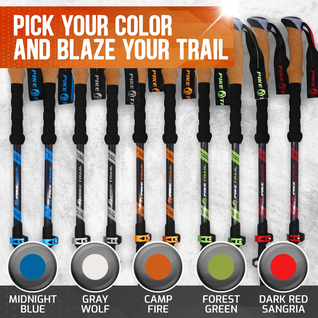 Carbon Fiber Trekking Poles – Lightweight, Adjustable Hiking Poles for Every Adventure