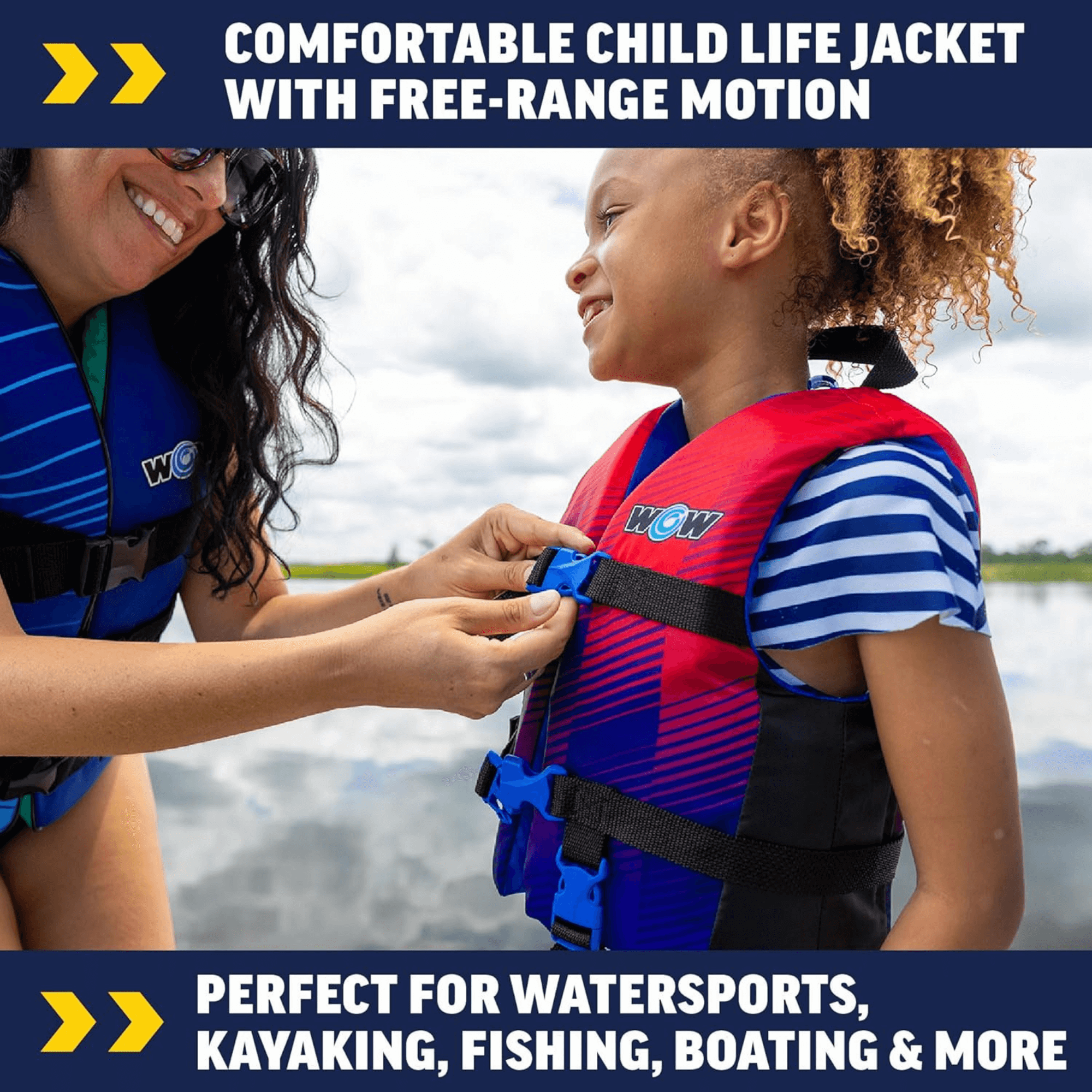 Watersports Vis-Wave Child Life Vest