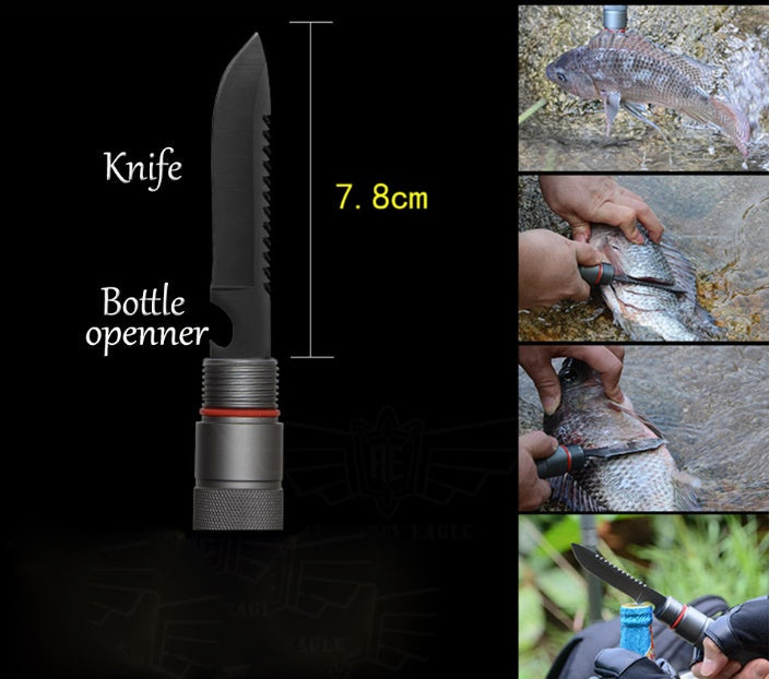 Outdoor Defense Tactical Stick/ Hiking Camping Equipment/Multifunctional Walking Stick