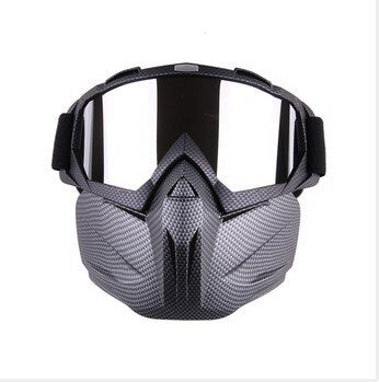 Adult Ski Snowboard Snowmobile Goggles Windproof Skiing  Sunglasses/Face Mask
