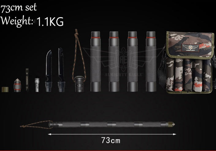 Outdoor Defense Tactical Stick/ Hiking Camping Equipment/Multifunctional Walking Stick