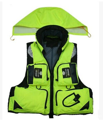 Outdoor Men Hunting/Fishing Detachable Lining/Sleeveless Jacket/ Drifting Water Life Vest