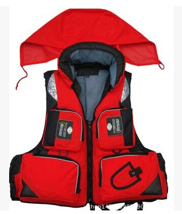 Outdoor Men Hunting/Fishing Detachable Lining/Sleeveless Jacket/ Drifting Water Life Vest