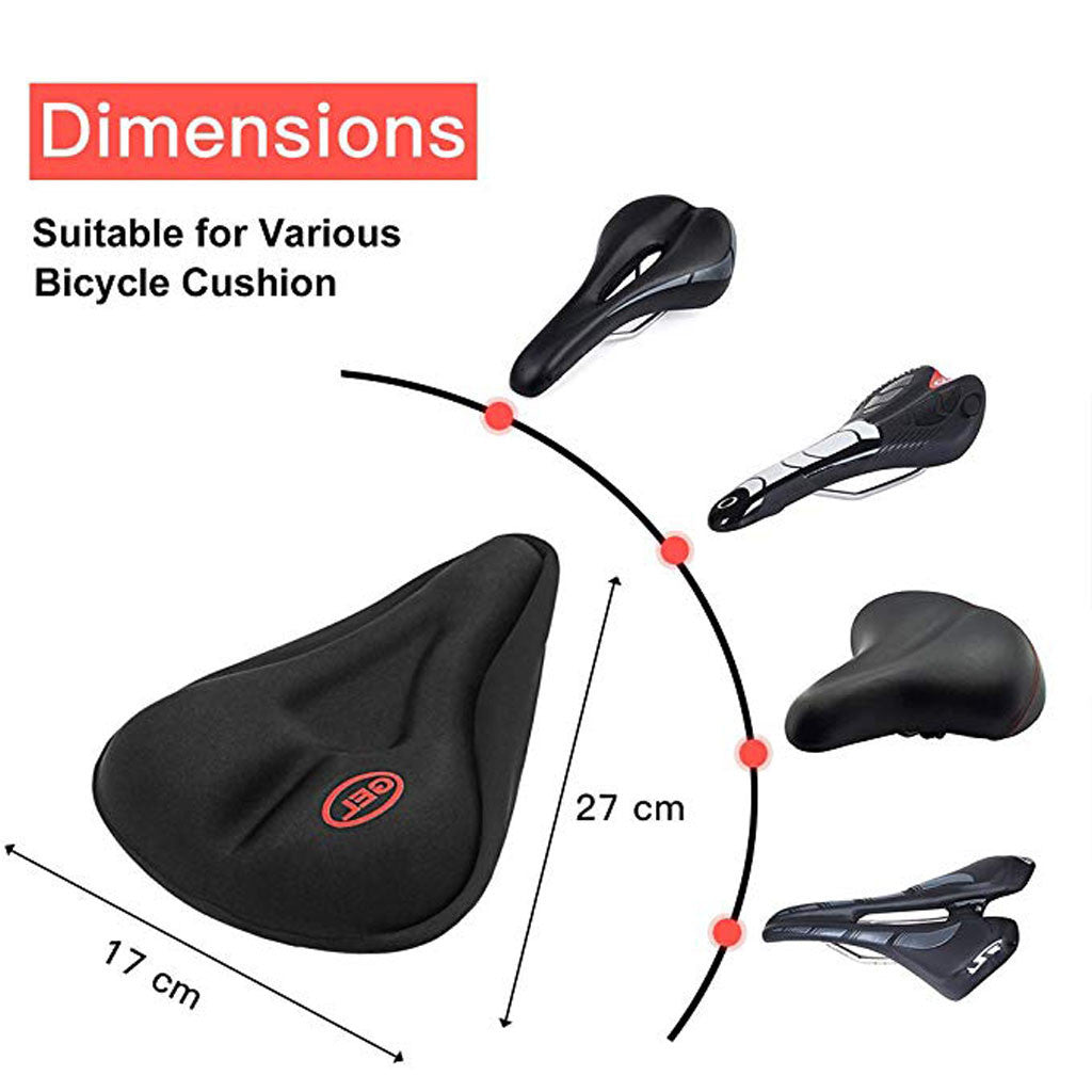 Mountain Bike Seat Cushion Thickened Cover Comfortable
