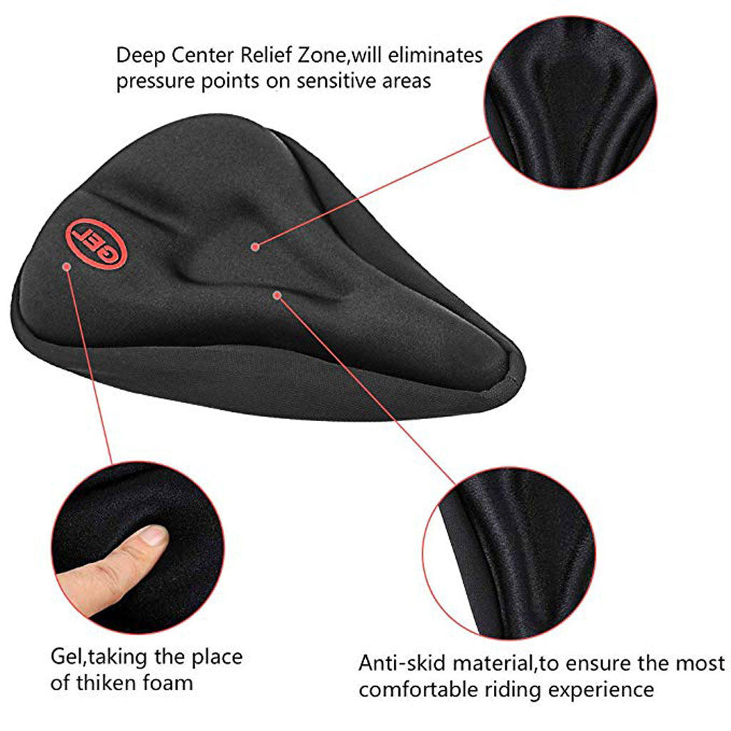 Mountain Bike Seat Cushion Thickened Cover Comfortable