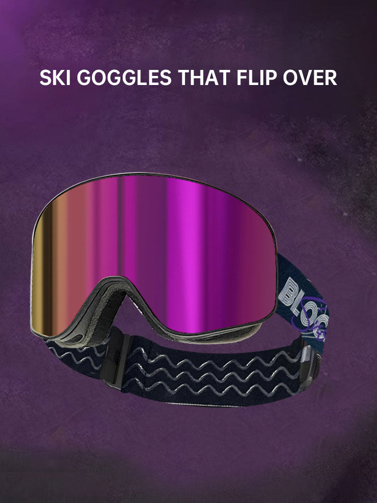 Winter Outdoor Sports Goggles/Double Layer/Anti Fog/Single Double Plate Snow Goggles