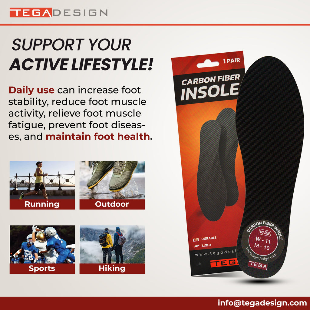 Rigid Carbon Fiber Insole (1.3mm)