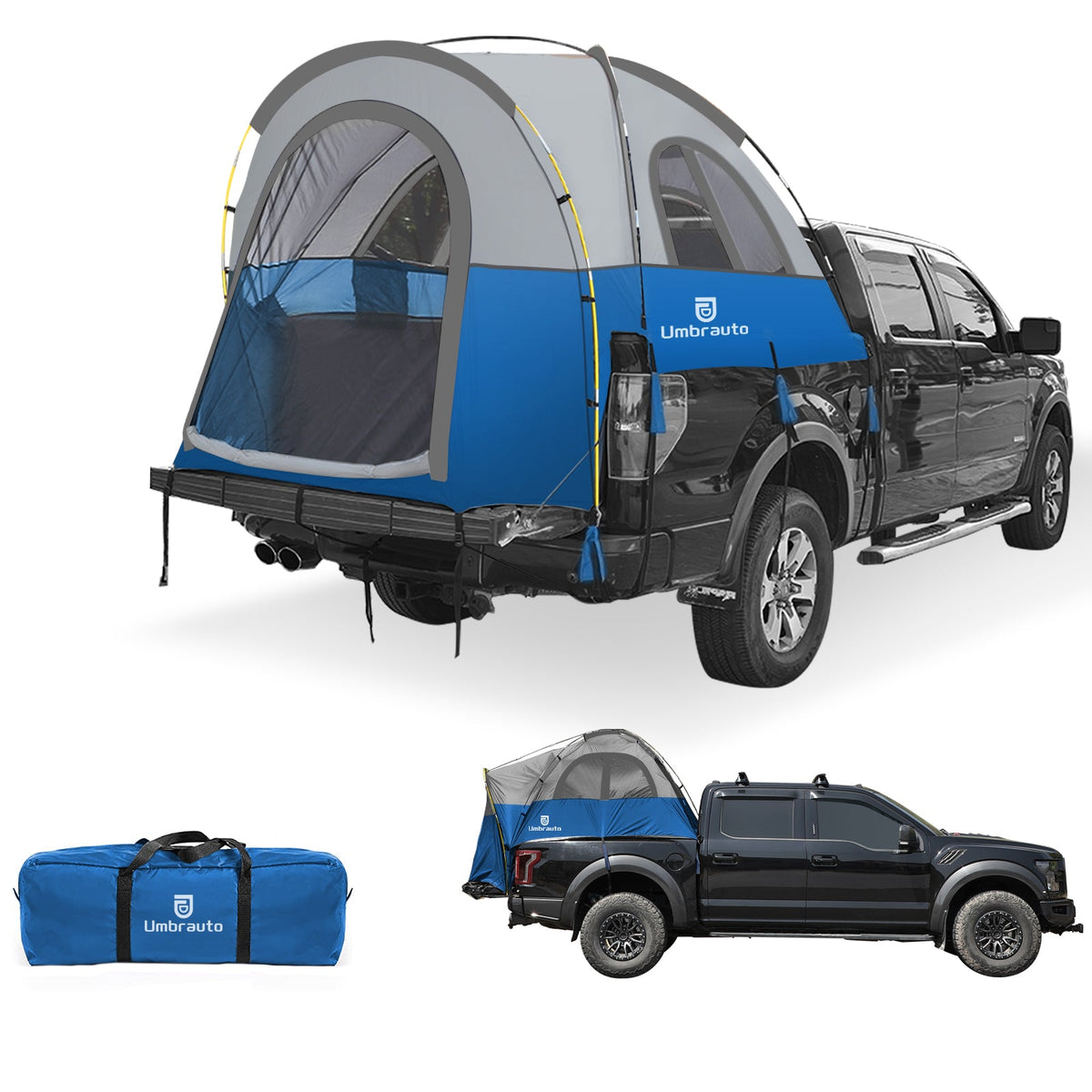 Truck Bed Tent PU3000mm Waterproof Pickup Truck Tents