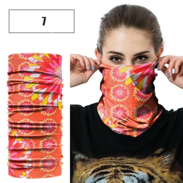 1PC Men Women Head Face Neck Sunshade Gaiter Sports Headwear