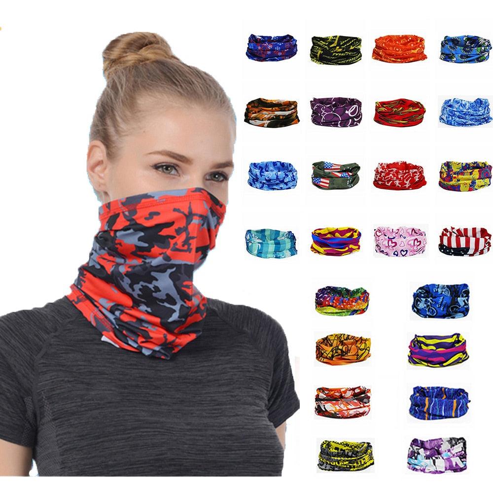 1PC Men Women Head Face Neck Sunshade Gaiter Sports Headwear