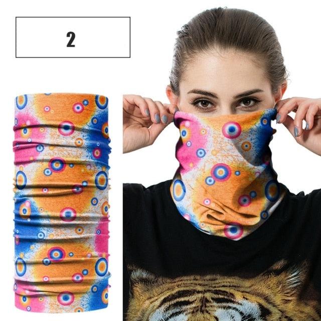 1PC Men Women Head Face Neck Sunshade Gaiter Sports Headwear