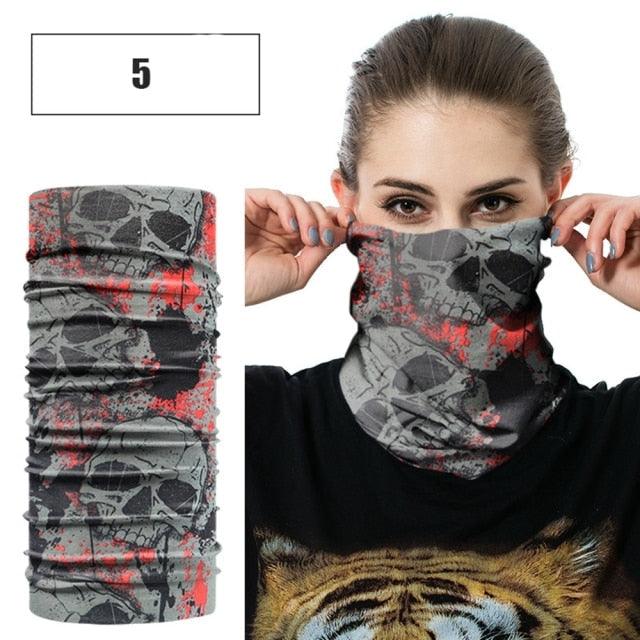 1PC Men Women Head Face Neck Sunshade Gaiter Sports Headwear