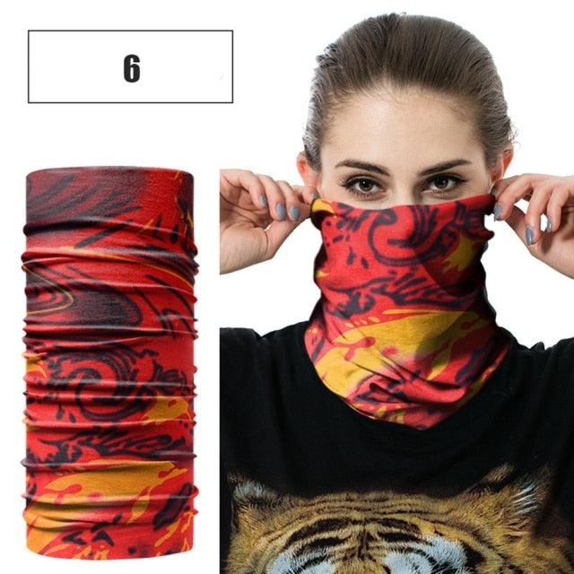 1PC Men Women Head Face Neck Sunshade Gaiter Sports Headwear