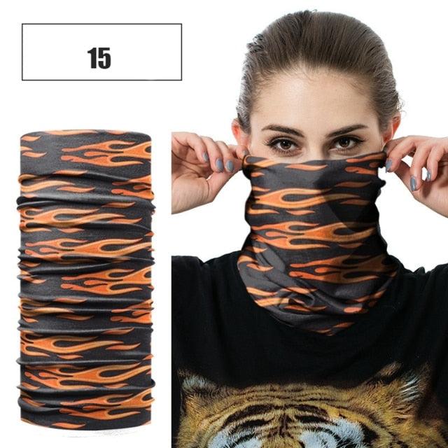 1PC Men Women Head Face Neck Sunshade Gaiter Sports Headwear