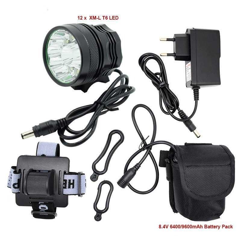 2 IN 1 Bicycle Headlight Front Head Lamp/Flashlight/Mountain Bicycle Front Light