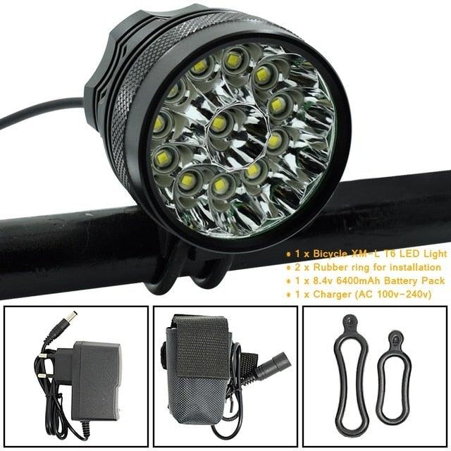 2 IN 1 Bicycle Headlight Front Head Lamp/Flashlight/Mountain Bicycle Front Light