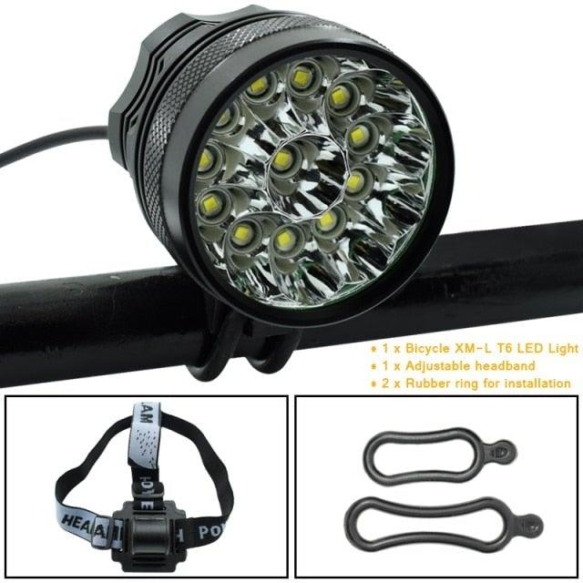 2 IN 1 Bicycle Headlight Front Head Lamp/Flashlight/Mountain Bicycle Front Light