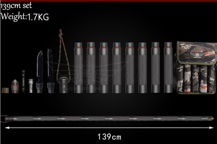 Outdoor Defense Tactical Stick/ Hiking Camping Equipment/Multifunctional Walking Stick