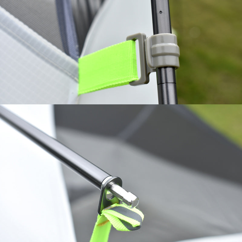 Double Layer Anti-storm Four Seasons Aluminum Pole Tent/Outdoor Camping Tent