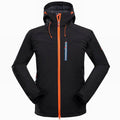 New men outdoor mountaineering camping leisure sports clothing anti wind compound jacket