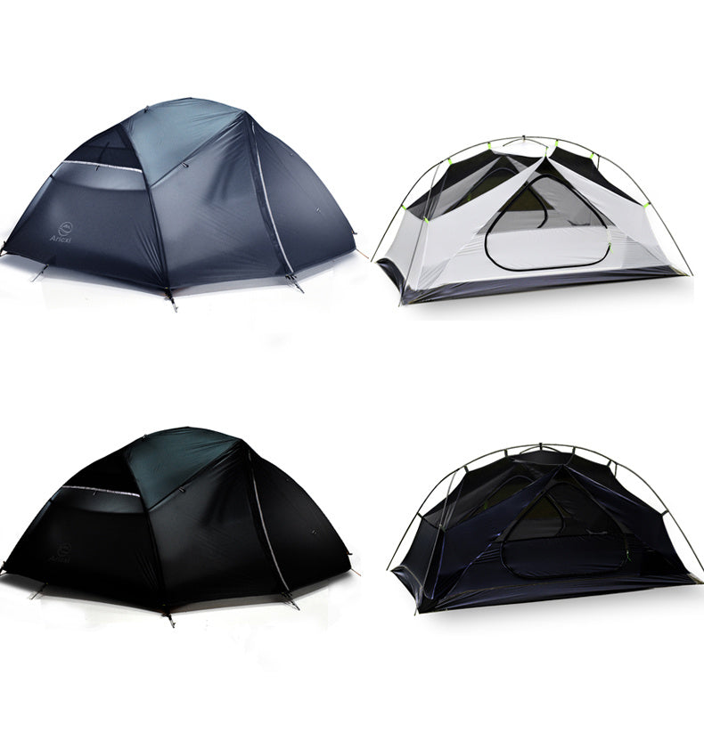Double Layer Anti-storm Four Seasons Aluminum Pole Tent/Outdoor Camping Tent