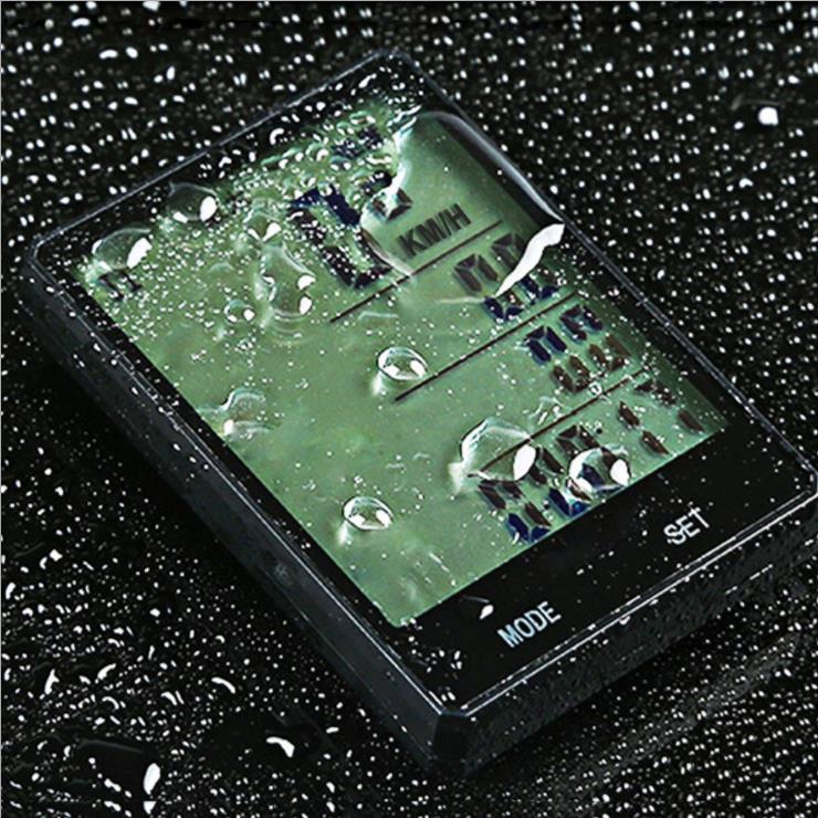 Waterproof Bicycle Computer With Backlight Wireless Wired Computer