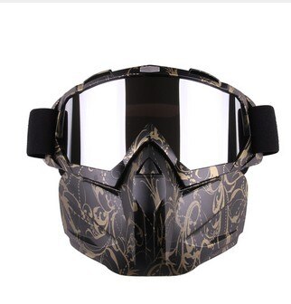 Adult Ski Snowboard Snowmobile Goggles Windproof Skiing  Sunglasses/Face Mask