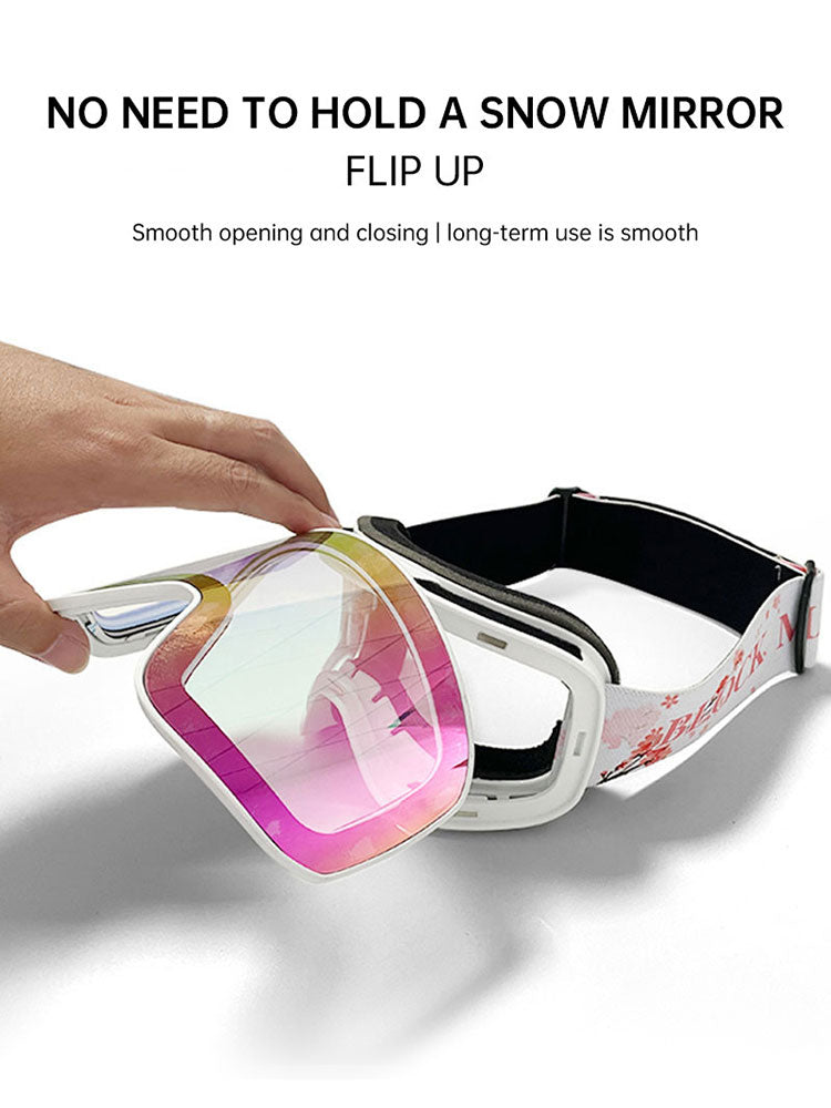 Winter Outdoor Sports Goggles/Double Layer/Anti Fog/Single Double Plate Snow Goggles