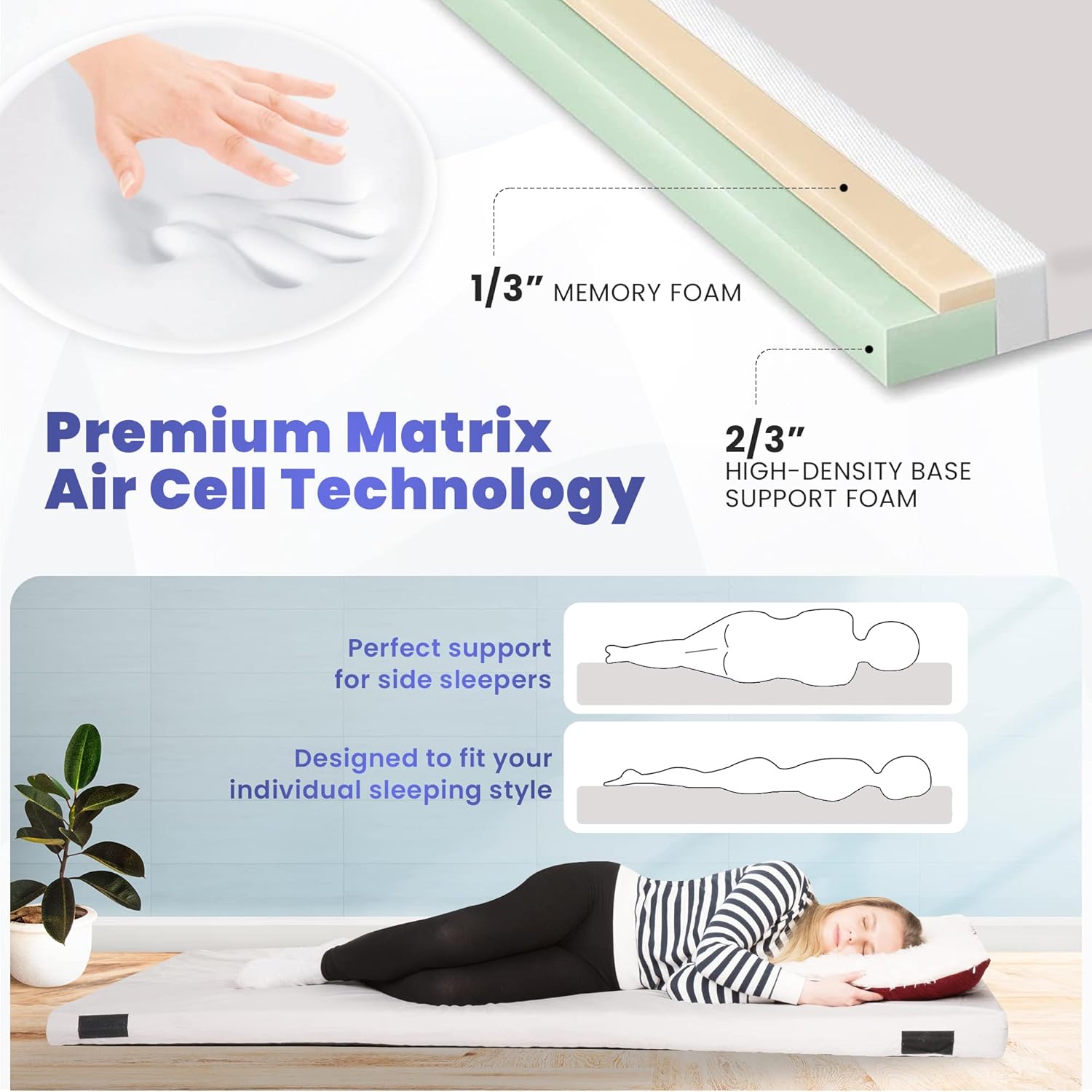 Memory Foam Camping Mattress