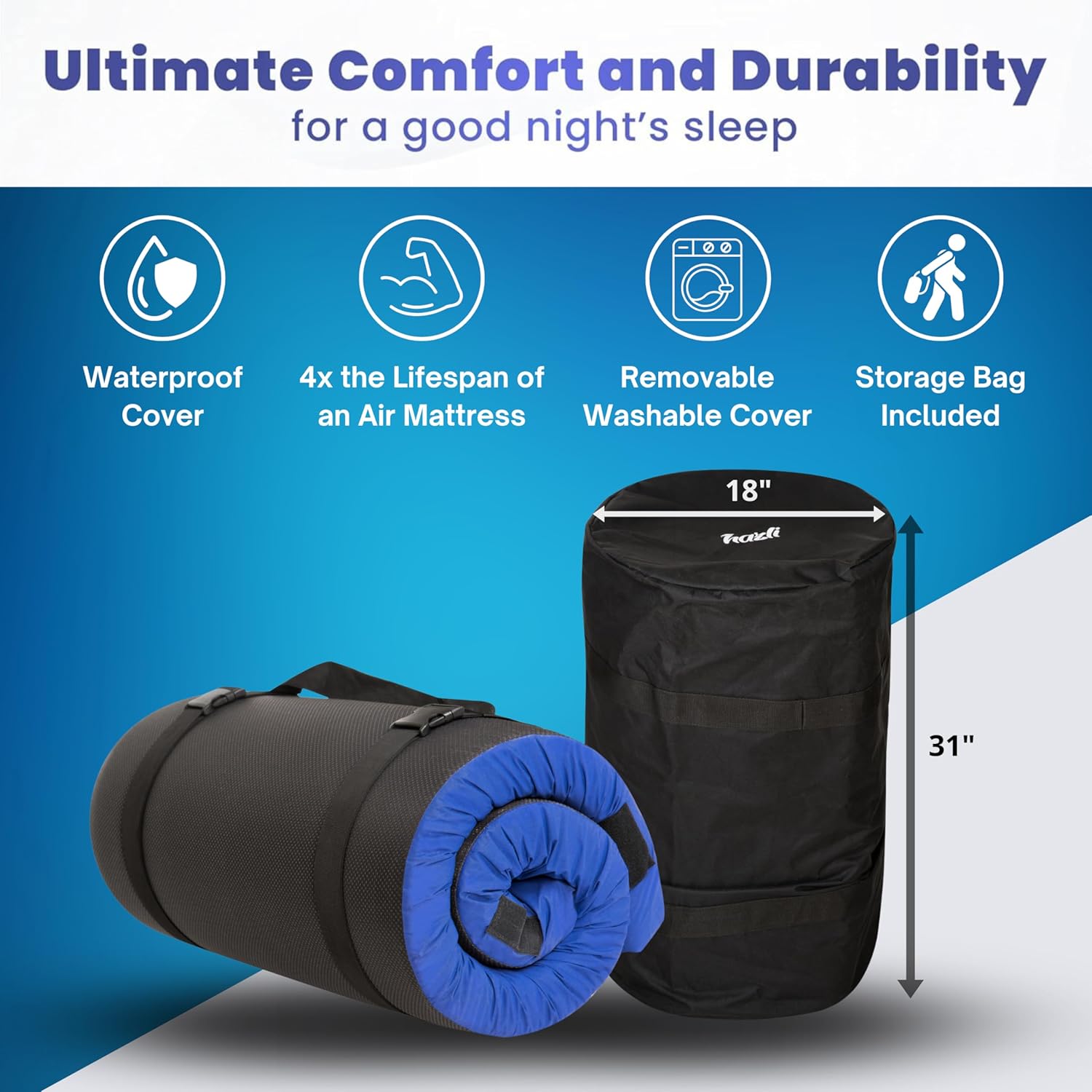 Memory Foam Camping Mattress