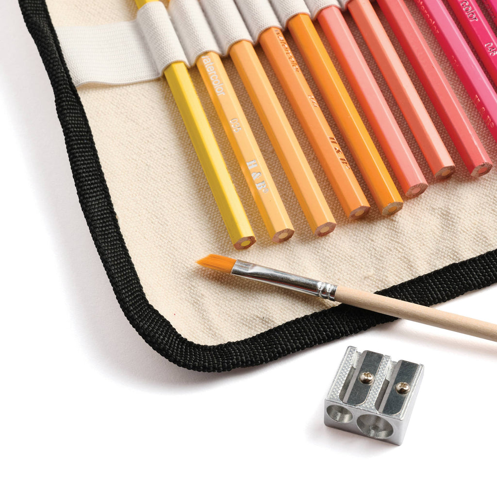 Nature Journaling Sketcher Bundle - Dragonfly Art Backpack + Kit + Pencils