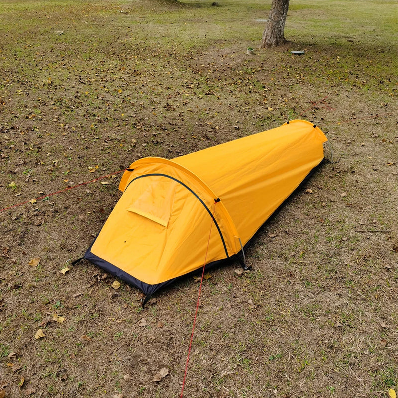 Camping Single Person Tent/Ultralight Compact/Larger Space/Waterproof