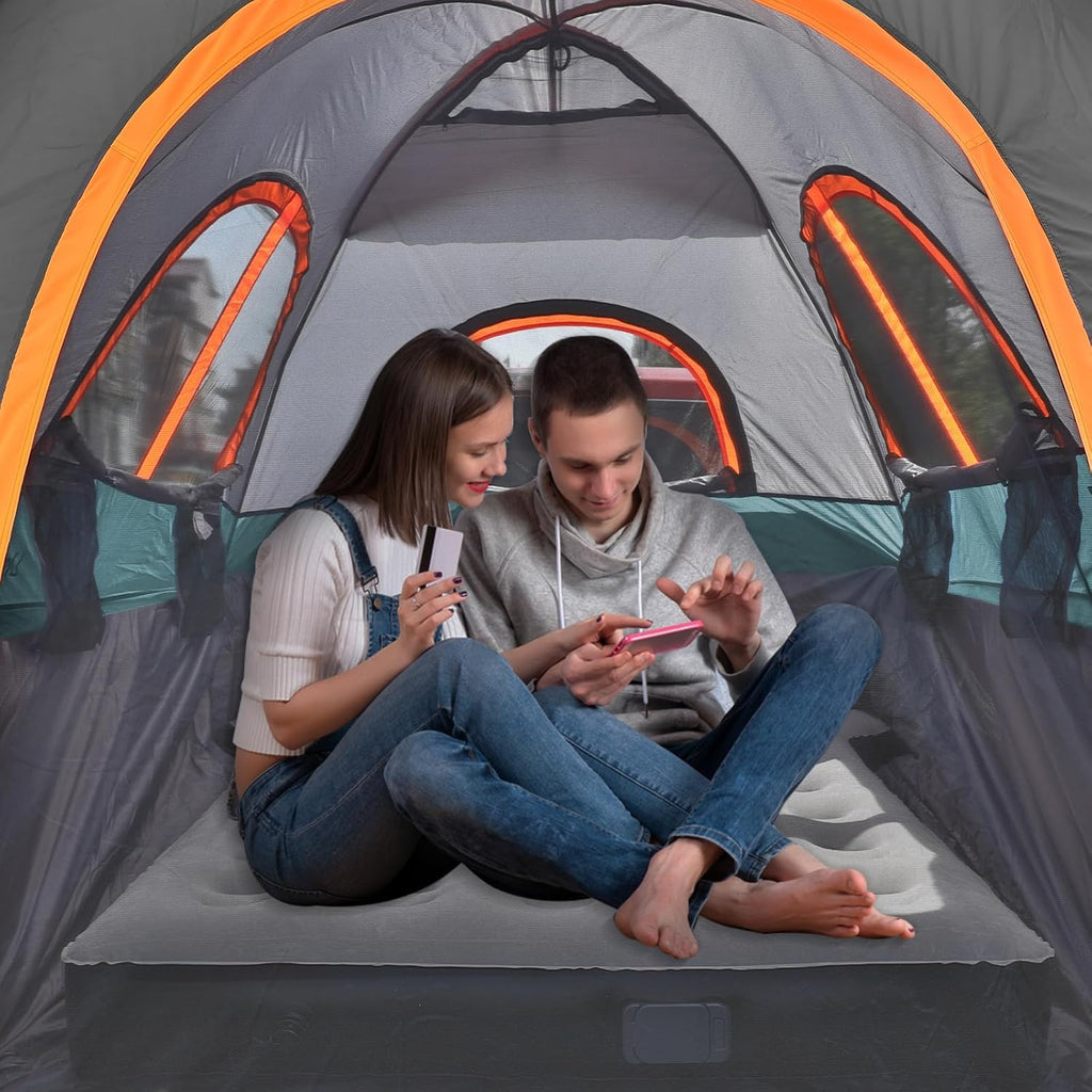 Truck Bed Tent with Awning,Fits 5.5-5.8 ft Truck Beds | PU3000mm Waterproof Pickup Tent