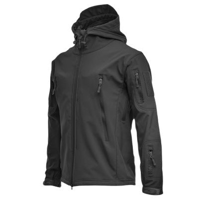 Men's Jacket Waterproof Fleece Camouflage Soft Shell Clothing Tactical Outdoor
