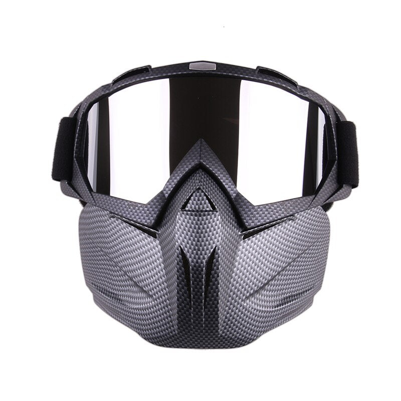 Adult Ski Snowboard Snowmobile Goggles Windproof Skiing  Sunglasses/Face Mask