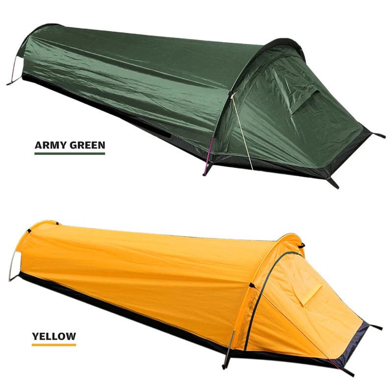 Camping Single Person Tent/Ultralight Compact/Larger Space/Waterproof