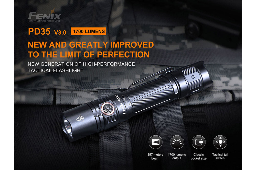 Everyday Carry Flashlight - 1700 Lumens