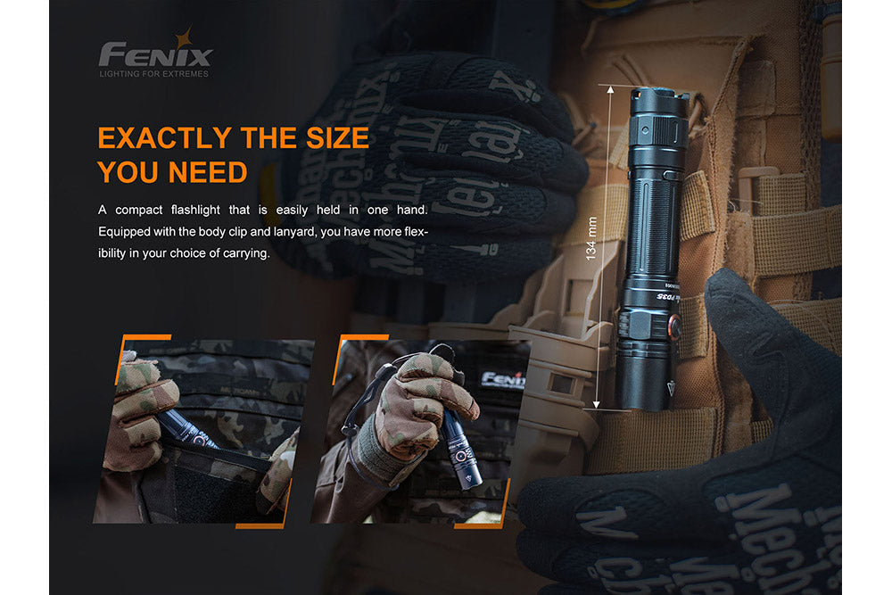 Everyday Carry Flashlight - 1700 Lumens