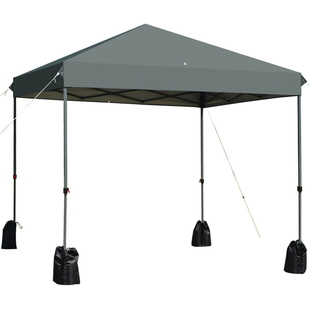 8’x8' Outdoor Pop up Canopy Tent w/Roller Bag