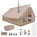 Inflatable Camping Tent 6-10 Person with Beige