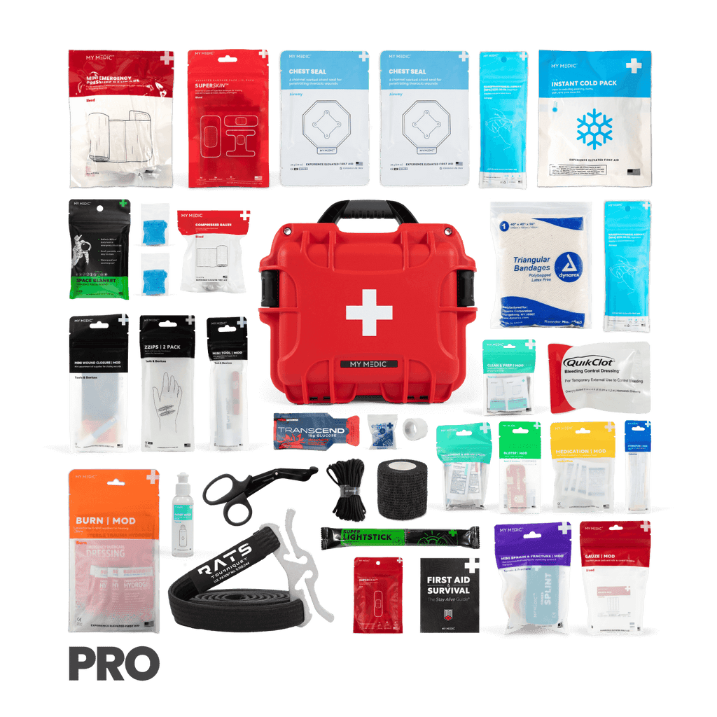 First Aid Kit | Waterproof/ Crushproof/ 140 pieces/ HSA/FSA Approved