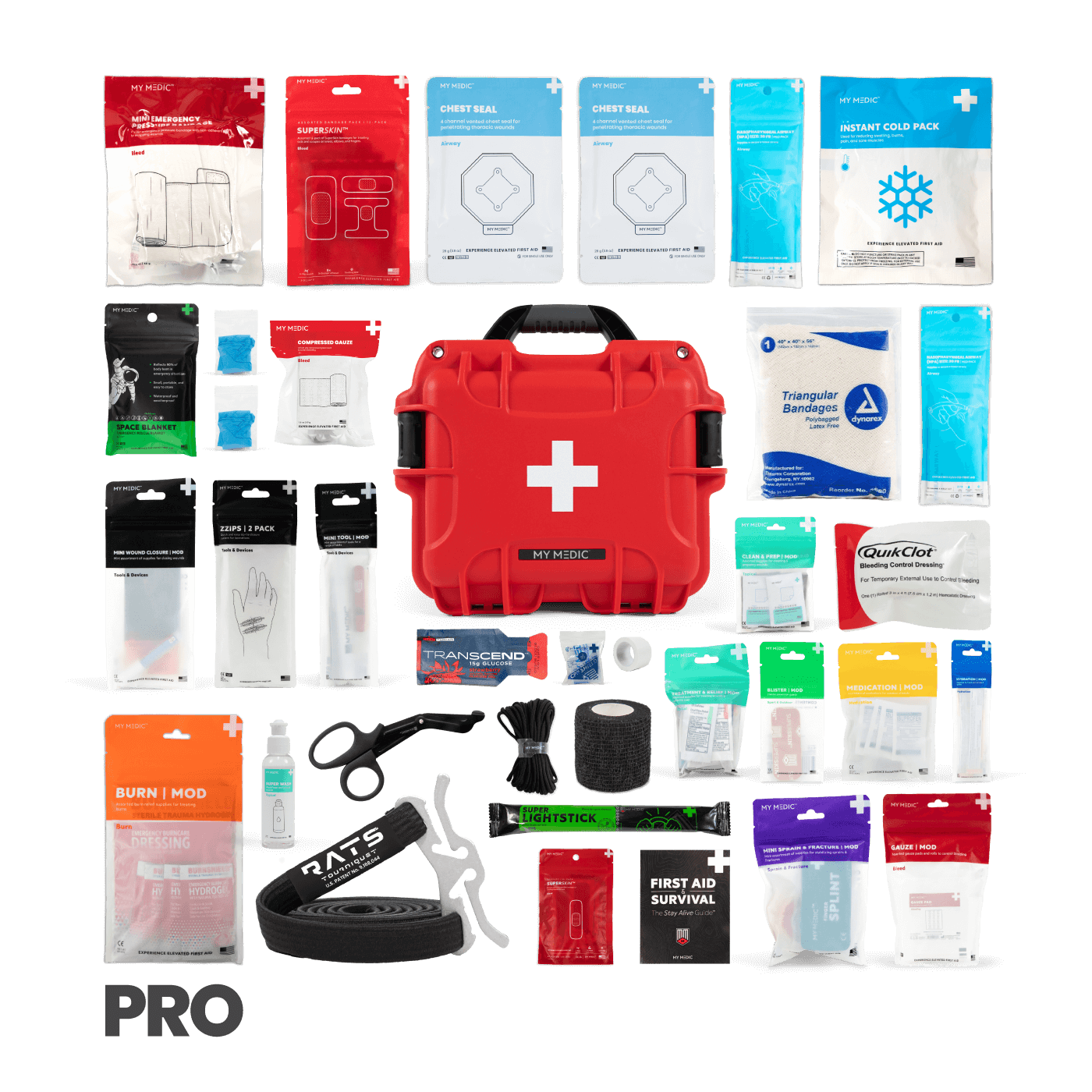 First Aid Kit | Waterproof/ Crushproof/ 140 pieces/ HSA/FSA Approved