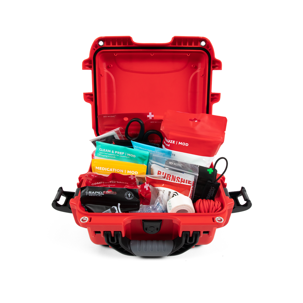 First Aid Kit | Waterproof/ Crushproof/ 140 pieces/ HSA/FSA Approved