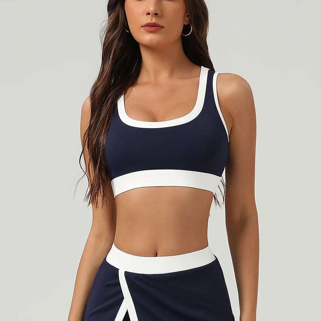 Women  Elastic Fitness Gym Training Yoga Padded Outdoor Workout Sport Bra