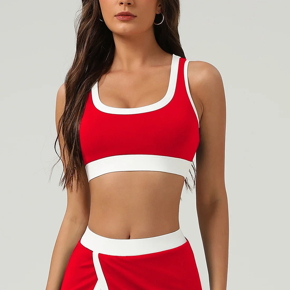 Women  Elastic Fitness Gym Training Yoga Padded Outdoor Workout Sport Bra