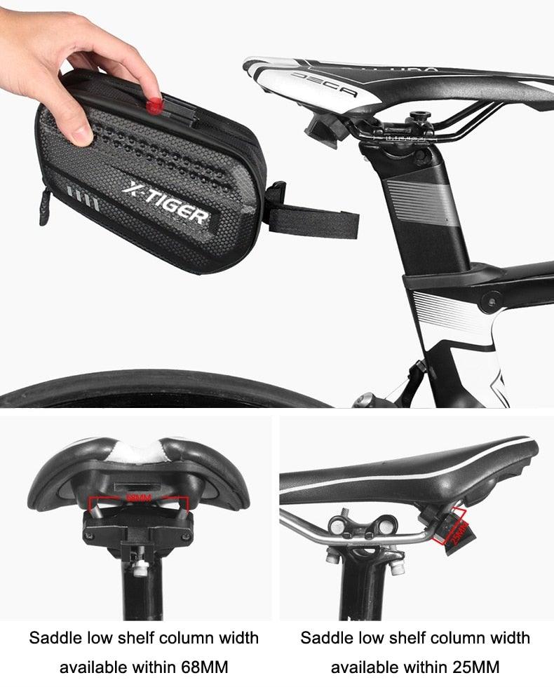 Bike Bag Rainproof Road 1.2L Large Capacity Post Rear Bag / Accessories / Under Seat Pouch