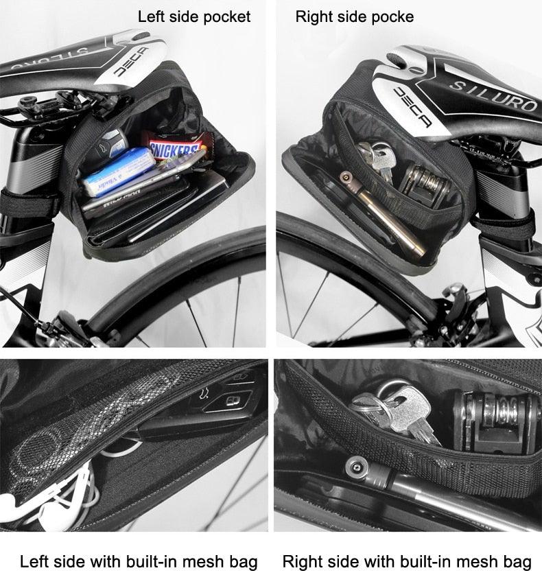 Bike Bag Rainproof Road 1.2L Large Capacity Post Rear Bag / Accessories / Under Seat Pouch