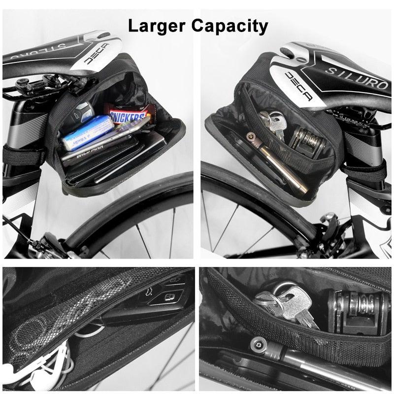 Bike Bag Rainproof Road 1.2L Large Capacity Post Rear Bag / Accessories / Under Seat Pouch