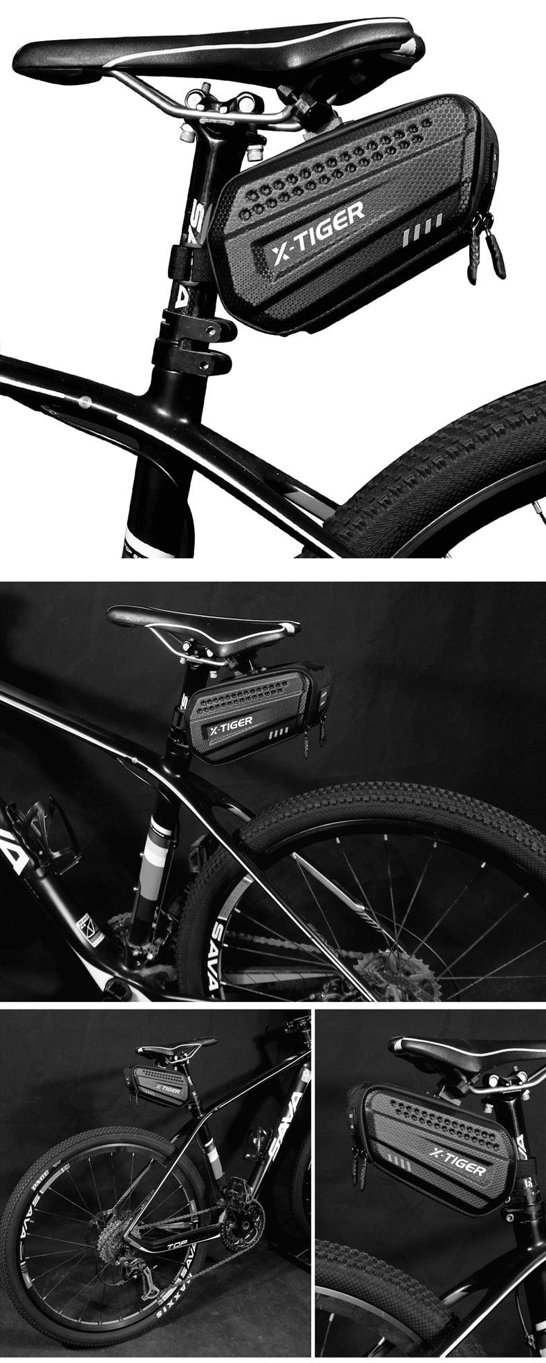 Bike Bag Rainproof Road 1.2L Large Capacity Post Rear Bag / Accessories / Under Seat Pouch