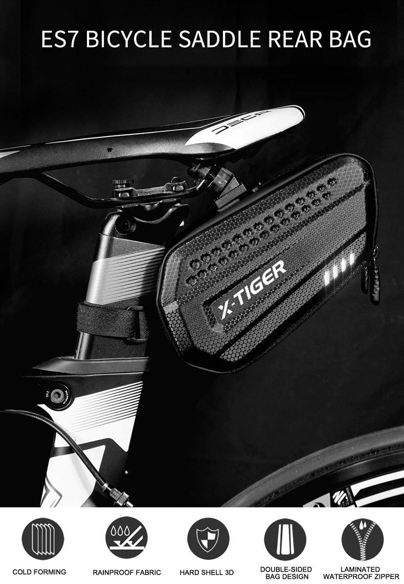 Bike Bag Rainproof Road 1.2L Large Capacity Post Rear Bag / Accessories / Under Seat Pouch